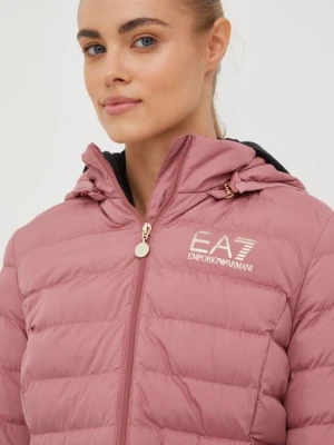 EA7 Emporio Armani kurtka 8NTB23.TNF8Z.NOS damska kolor różowy przejściowa