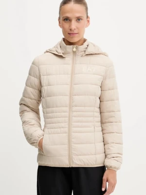 EA7 Emporio Armani kurtka kolor beżowy przejściowa TNF8Z.8NTB23