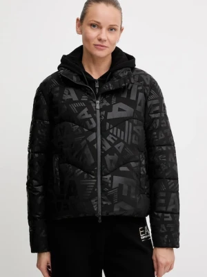 EA7 Emporio Armani kurtka kolor czarny zimowa AF16408.7W000654