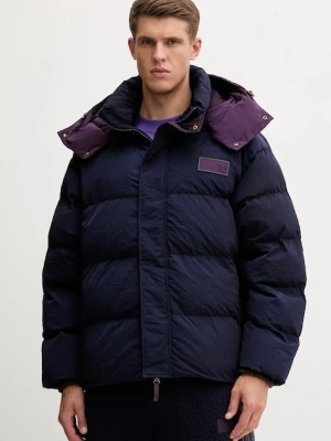 EA7 Emporio Armani kurtka kolor granatowy zimowa AF18493.7X000210