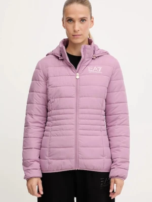 EA7 Emporio Armani kurtka kolor różowy przejściowa TNF8Z.8NTB23