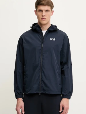EA7 Emporio Armani kurtka męska kolor granatowy przejściowa AF13190.7M000211