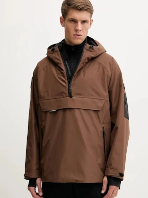 EA7 Emporio Armani kurtka narciarska kolor brązowy AF15918.7M000464