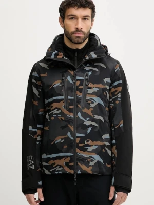 EA7 Emporio Armani kurtka narciarska kolor czarny AF13889.7M000461
