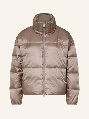 ea7 Emporio Armani Kurtka Pikowana braun BRUDNY RÓŻ