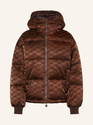 ea7 Emporio Armani Kurtka Pikowana braun CIEMNOBRĄZOWY