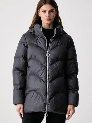 EA7 Emporio Armani kurtka pikowana damska szary