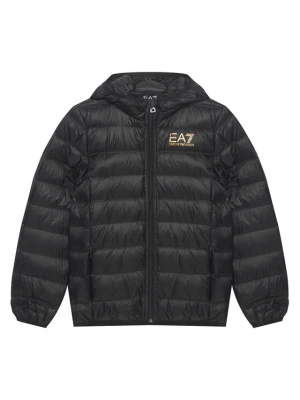EA7 Emporio Armani Kurtka puchowa 7B000035 AF12477 MC004 Czarny Regular Fit