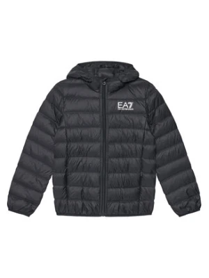 EA7 Emporio Armani Kurtka puchowa 7B000035 AF12477 UC001 Czarny Regular Fit