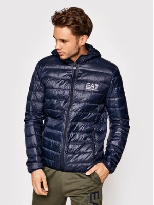 EA7 Emporio Armani Kurtka puchowa 8NPB02 PN29Z 1578 Granatowy Regular Fit