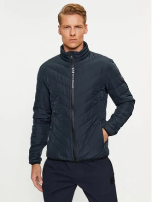 EA7 Emporio Armani Kurtka puchowa 8NPB13 PNE1Z 1578 Granatowy Regular Fit