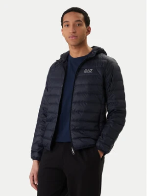 EA7 Emporio Armani Kurtka puchowa 8NPB24 PNGPZ 1562 Granatowy Regular Fit