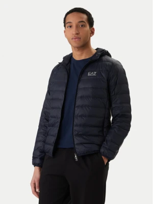 EA7 Emporio Armani Kurtka puchowa 8NPB24 PNGPZ 1562 Granatowy Regular Fit