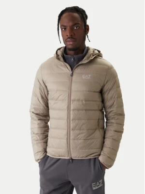 EA7 Emporio Armani Kurtka puchowa 8NPB24 PNGPZ U6167 Beżowy Regular Fit