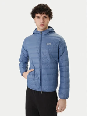 EA7 Emporio Armani Kurtka puchowa 8NPB24 PNGPZ UB064 Niebieski Regular Fit