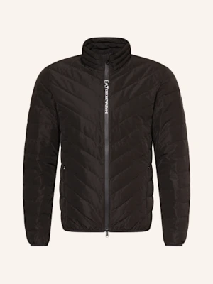ea7 Emporio Armani Kurtka Puchowa Premium Shield schwarz