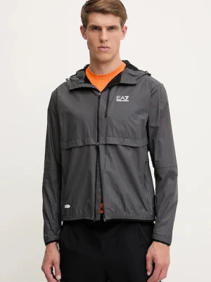 EA7 Emporio Armani kurtka sportowa kolor szary przejściowa AF13152.7M000063