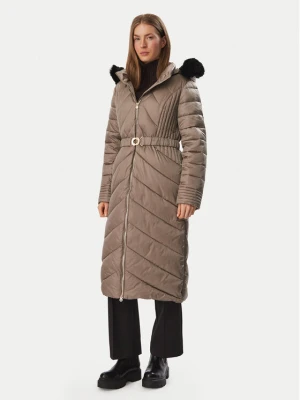 EA7 Emporio Armani Kurtka zimowa 7W001501 AF25639 U6100 Brązowy jasny Regular Fit