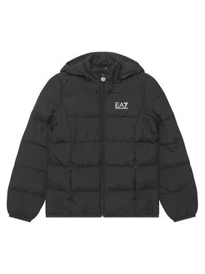 EA7 Emporio Armani Kurtka zimowa 8NFB08 FNF8Z UC001 Czarny Regular Fit