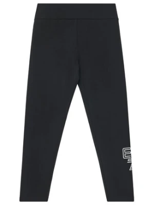 EA7 Emporio Armani Legginsy 7G000045 AF12484 UC001 Czarny Slim Fit