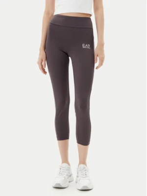 EA7 Emporio Armani Legginsy 7W000239 AF12627 U6278 Brązowy Slim Fit