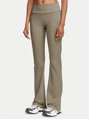 EA7 Emporio Armani Legginsy 7W000460 AF12484 U6100 Beżowy Flare Fit