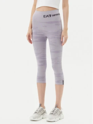 EA7 Emporio Armani Legginsy 7W000518 AF13714 UA092 Fioletowy Slim Fit