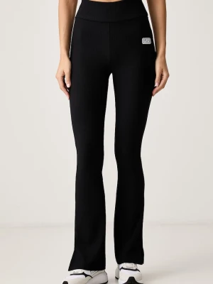 EA7 Emporio Armani legginsy sportowe damskie czarny