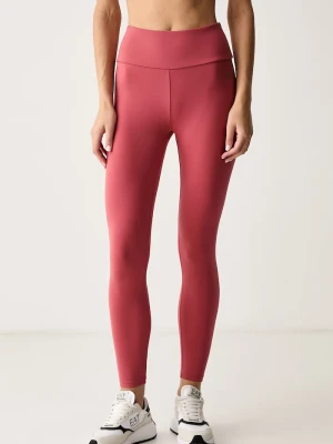 EA7 Emporio Armani legginsy sportowe damskie różowy