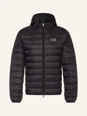ea7 Emporio Armani Lekka Kurtka Puchowa Core Identity schwarz CZARNY