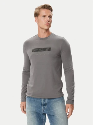 EA7 Emporio Armani Longsleeve 7M002417 AF10373 M8011 Czarny Slim Fit