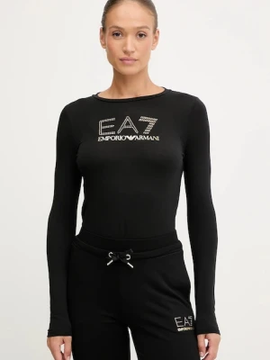 EA7 Emporio Armani Longsleeve 8NTT51.TJDQZ damski kolor czarny
