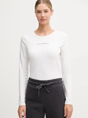 EA7 Emporio Armani longsleeve kolor biały AF12115.7W000531