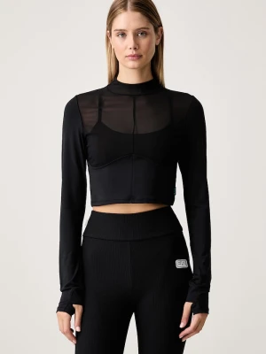 EA7 Emporio Armani longsleeve sportowy damski czarny