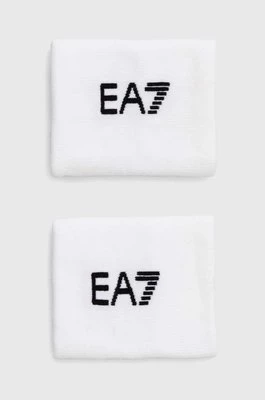 EA7 Emporio Armani opaska na nadgarstek kolor biały CC999.245021