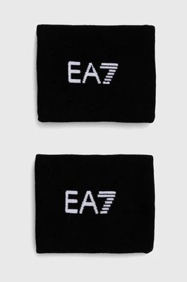 EA7 Emporio Armani opaska na nadgarstek kolor czarny CC999.245021