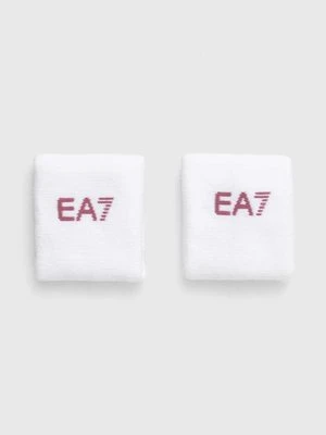 EA7 Emporio Armani opaski na nadgarstek 2-pack kolor biały CC999.285660