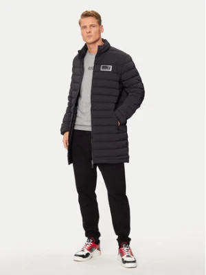 EA7 Emporio Armani Płaszcz zimowy 6DPK12 PNHAZ 1200 Czarny Regular Fit