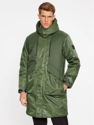 EA7 Emporio Armani Płaszcz zimowy 6RPK04 PNERZ 1845 Zielony Regular Fit