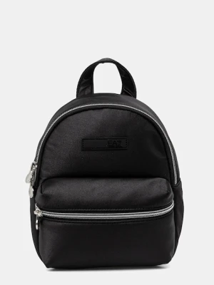EA7 Emporio Armani plecak damski kolor czarny mały gładki AF15116.7W000549