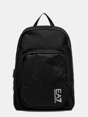 EA7 Emporio Armani plecak kolor czarny duży gładki AF19722.7X000113