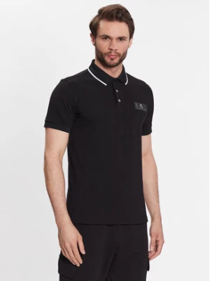 EA7 Emporio Armani Polo 3RPF24 PJ5SZ 1200 Czarny Regular Fit