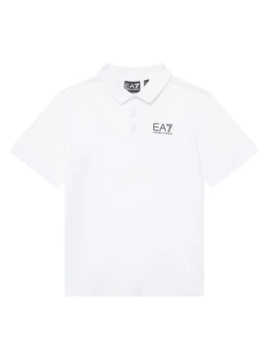 EA7 Emporio Armani Polo 7B000022 AF10378 U0002 Biały Regular Fit