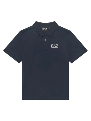 EA7 Emporio Armani Polo 7B000022 AF10378 UB102 Granatowy Regular Fit