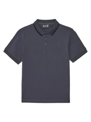 EA7 Emporio Armani Polo 7B000023 AF12901 U8115 Szary Regular Fit