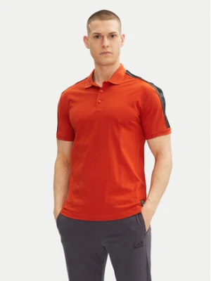 EA7 Emporio Armani Polo 7M000139 AF10375 U3012 Pomarańczowy Regular Fit