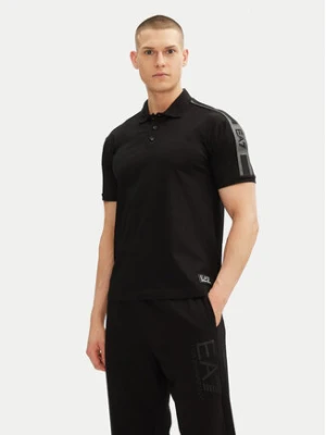 EA7 Emporio Armani Polo 7M000139 AF10375 UC001 Czarny Regular Fit