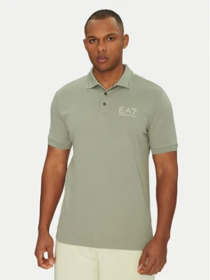 EA7 Emporio Armani Polo 7M000300 AF13739 U8058 Szary Regular Fit