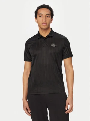 EA7 Emporio Armani Polo 7M001287 AF22277 Czarny Regular Fit