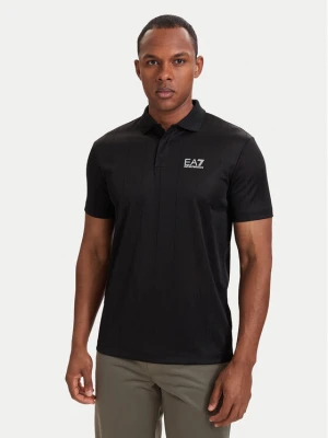 EA7 Emporio Armani Polo 7M002477 AF22277 UC001 Czarny Regular Fit